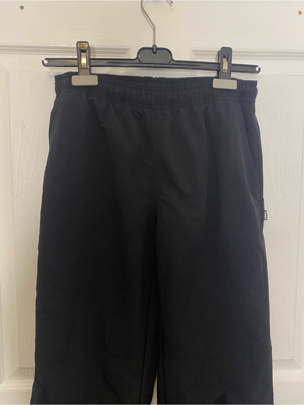 TNA Sawyer Pant Black XS Water Repellent Nylon Track Pants EUC - Picture 4 of 16